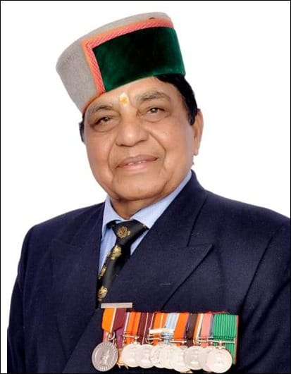 Health Minister Colonel (Dr) Dhani Ram Shandil on visit to Una district
